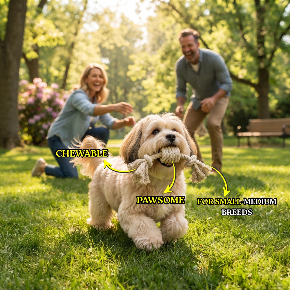 Rope Roll Toy for Dogs
