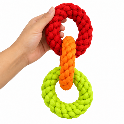 Triple Loop Tug Rope Toy