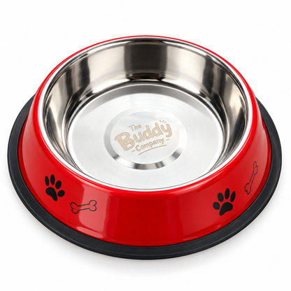 Pawfect Feeding Bowls for Pets- Red