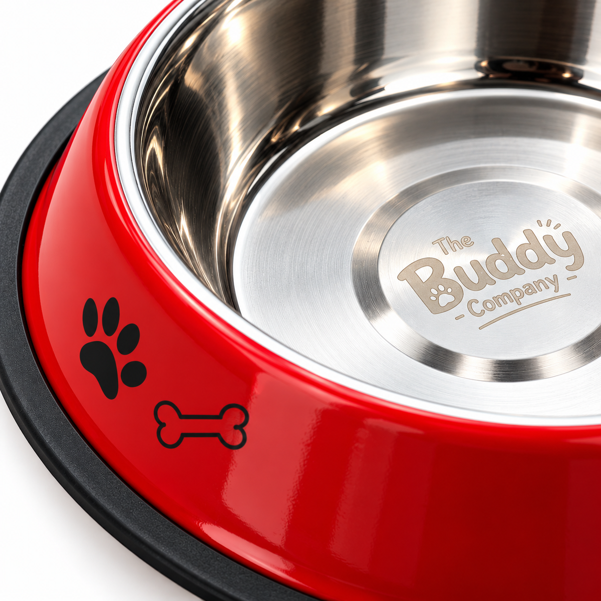 Pawfect Feeding Bowls for Pets- Red
