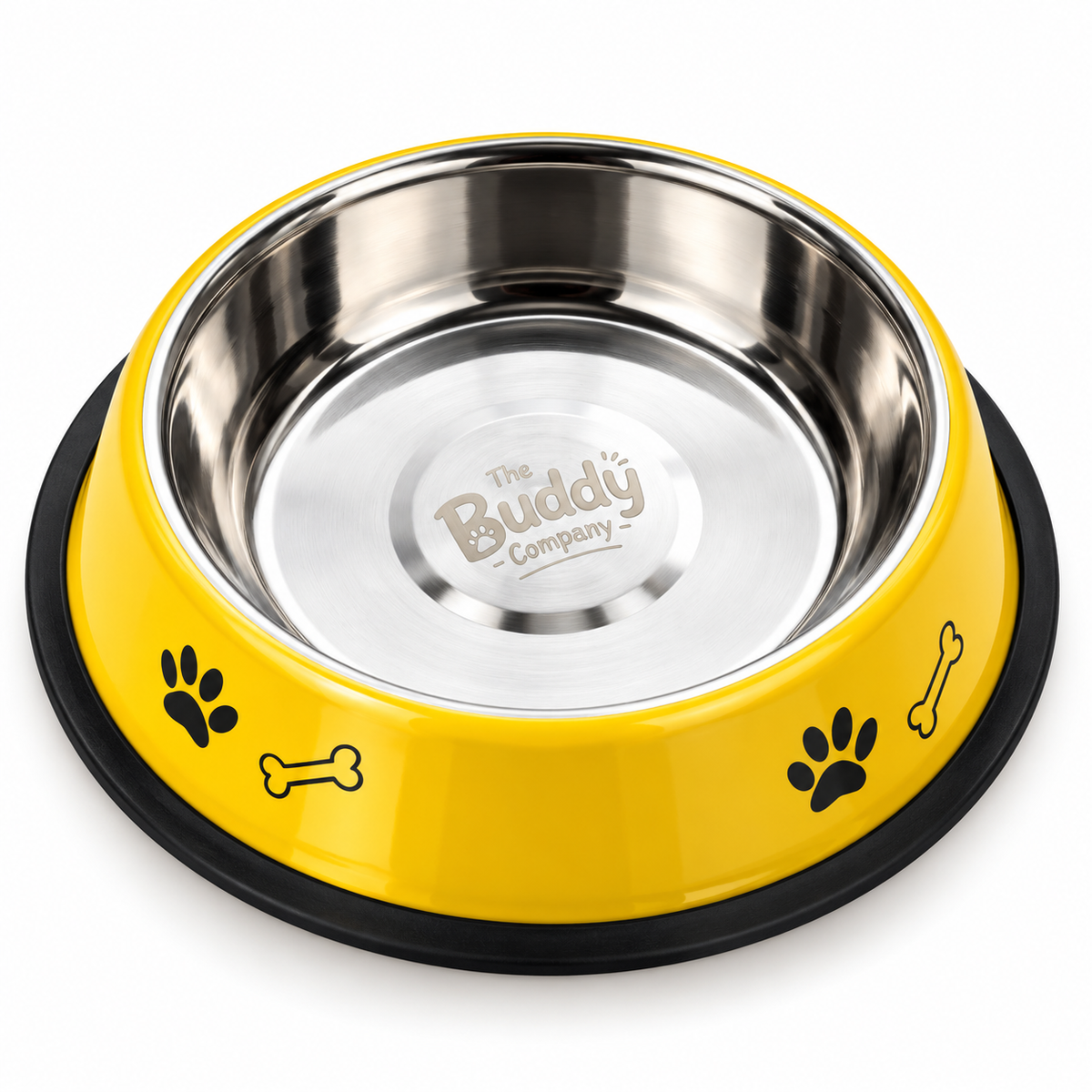 Pawfect Feeding Bowls for Pets- Yellow