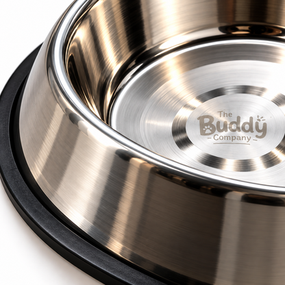 Pawfect Feeding Bowls for Pets- Stainless Steel