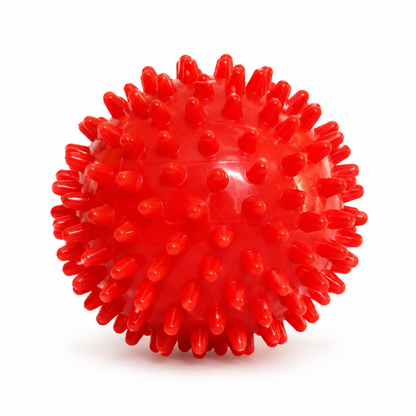 Spiky Red Bounce Ball for Pets