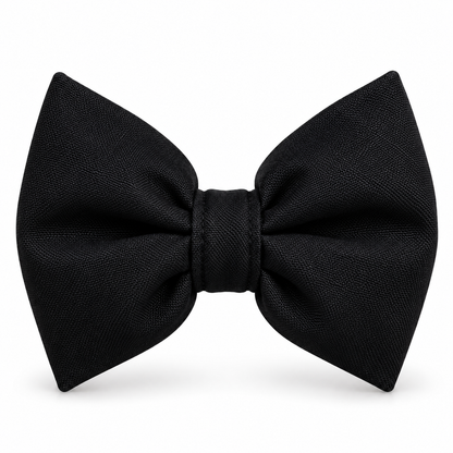 The Pawfect Black Bowtie