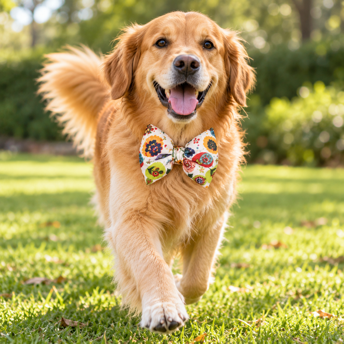 The Floral Bowtie