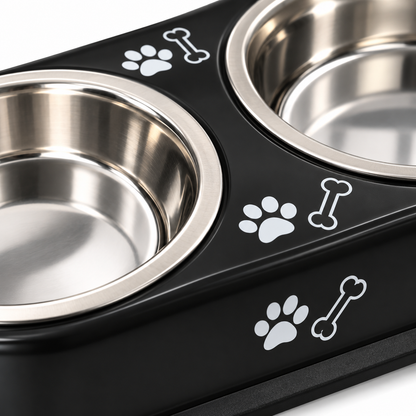 Buddy Double Diner Bowl for Pets