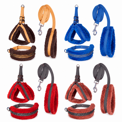 Soft Fur Harness Set