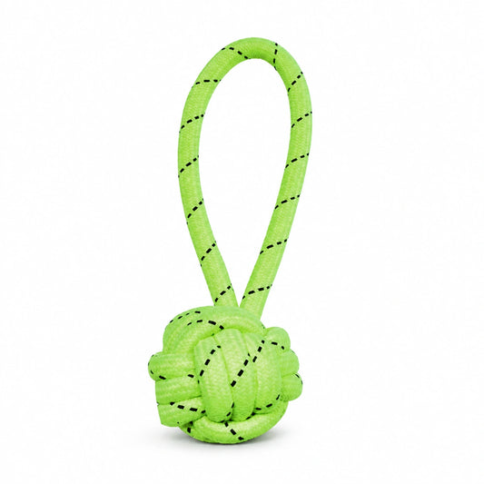 Loopy Knot Ball Tug Toy