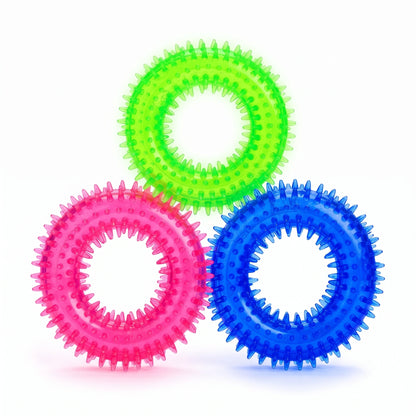 Spiked Ring Chew Toy for Dogs