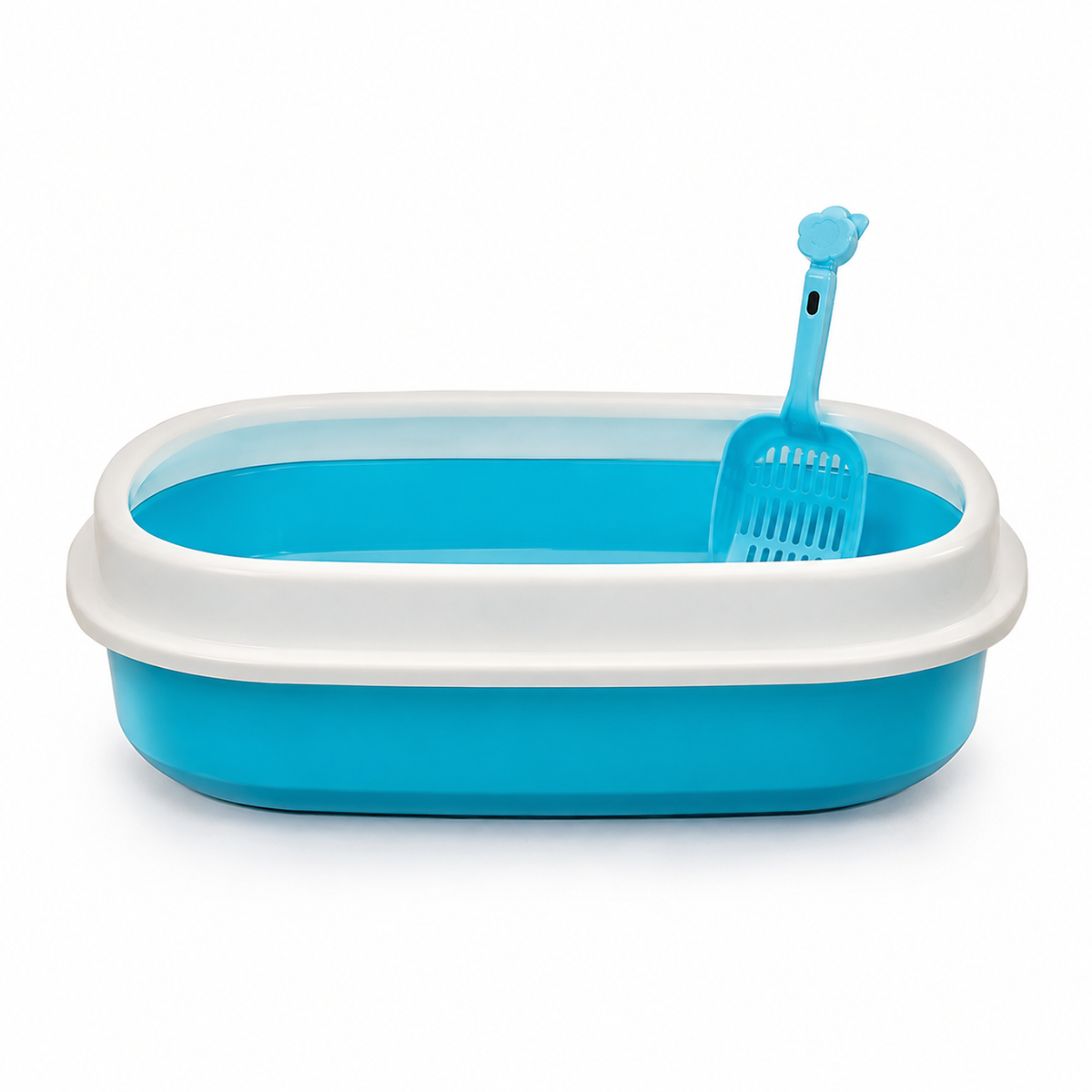 Cat tray and scooper