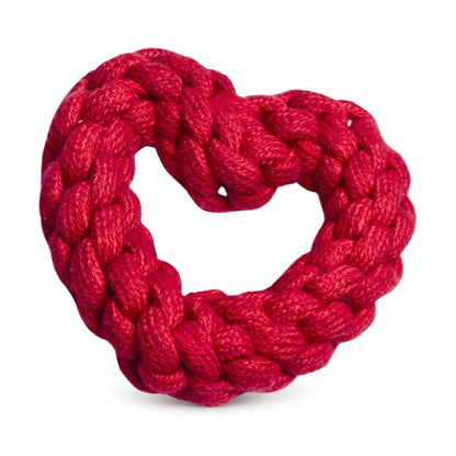 Heart Shaped Rope Toy