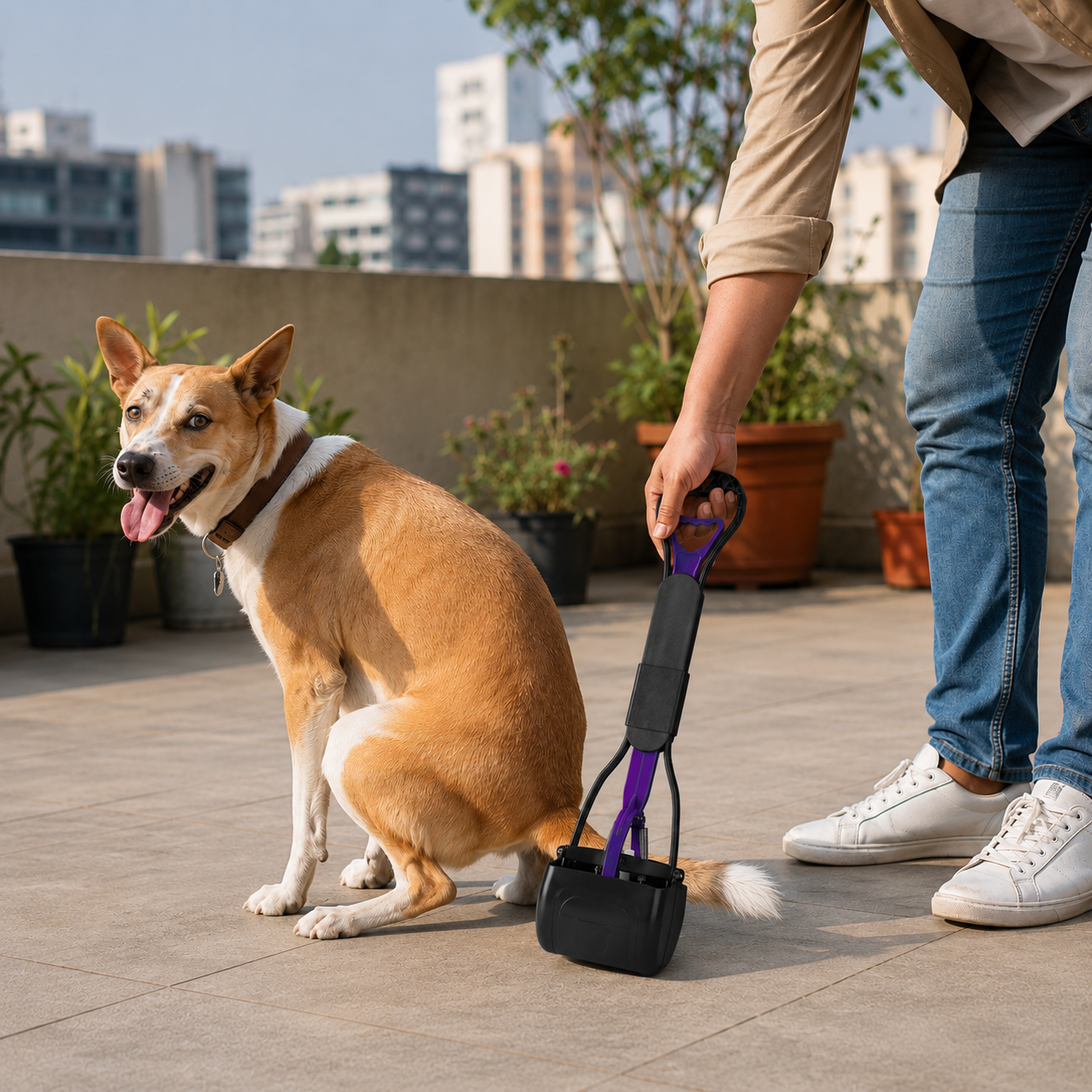Easy Clean Dog Poop Scooper