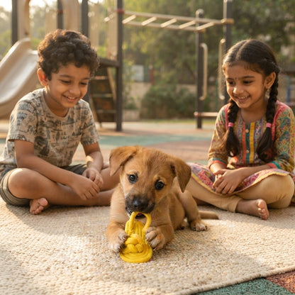 Rope Slipper Chew Toy for Dogs