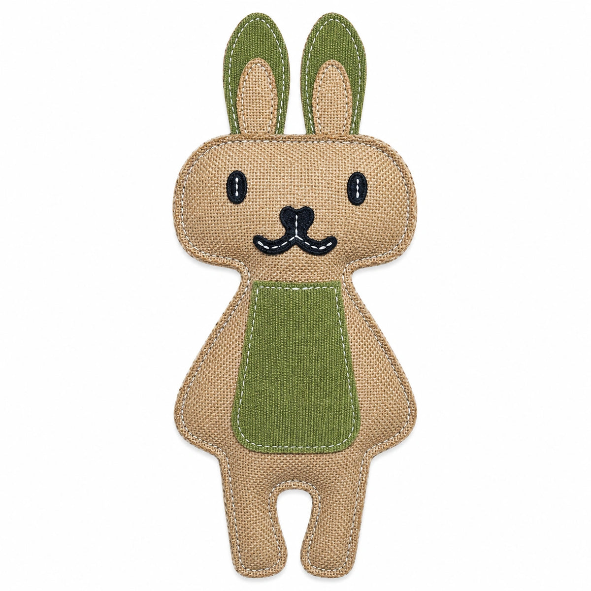 Bunny - The Gentle Hopper | Jute Dog Toy