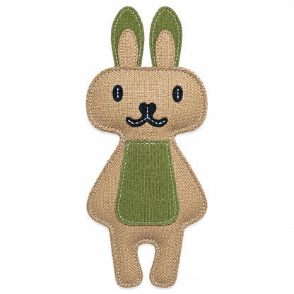 Bunny - The Gentle Hopper | Jute Dog Toy