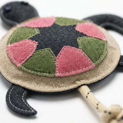 Timmy The Turtle - Jute Dog Toy
