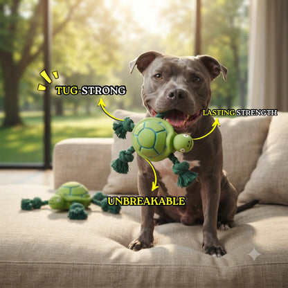 Turtle Tug Toy for Dogs- AFP