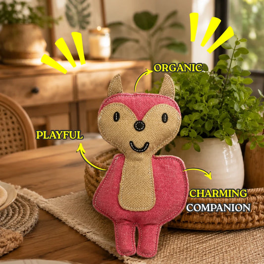 Echo - The Night Explorer | Jute Dog Toy