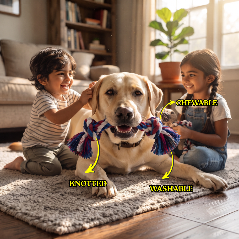 2 Knot Rope Toy