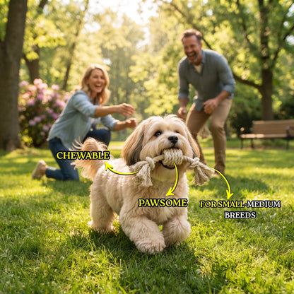 Rope Roll Toy for Dogs