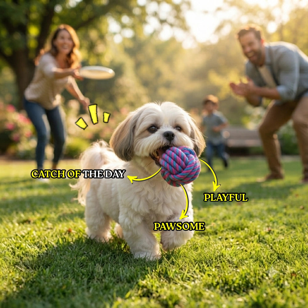 Knot Ball Toy for Dogs