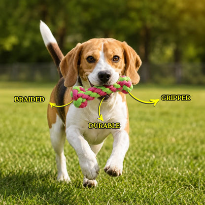 Rope Bone Toy for Dogs