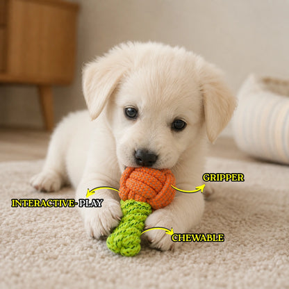 Mic Shaped Rope Toy