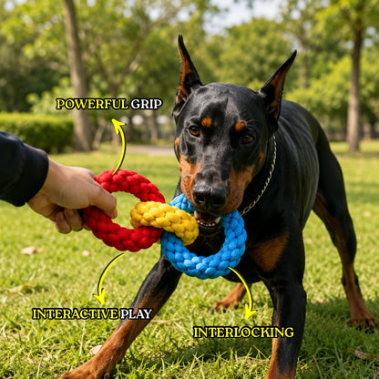 Triple Loop Tug Rope Toy