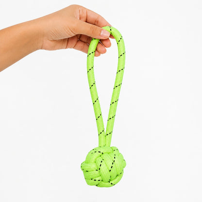 Loopy Knot Ball Tug Toy