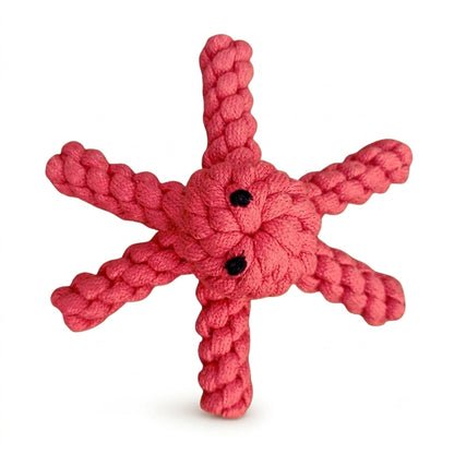 Starfish Shaped Rope Toy